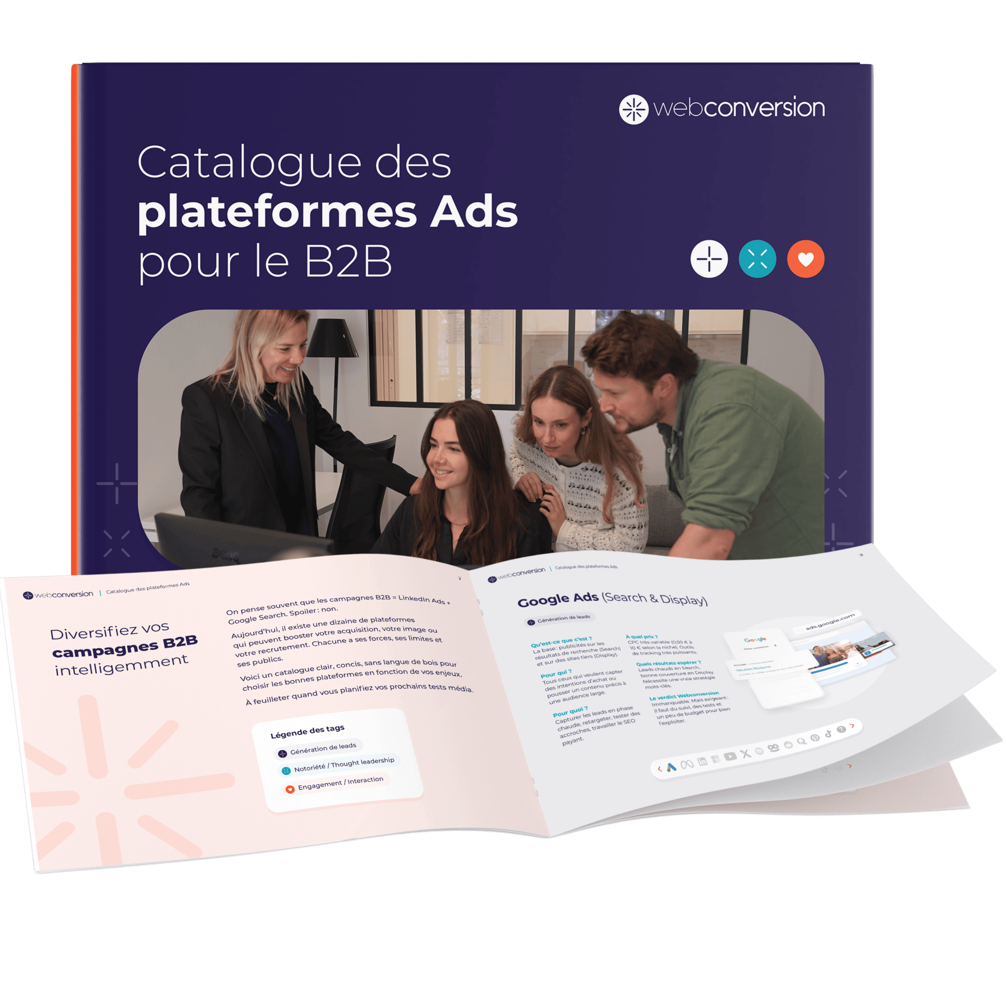 Mockup Catalgue plateforme ads